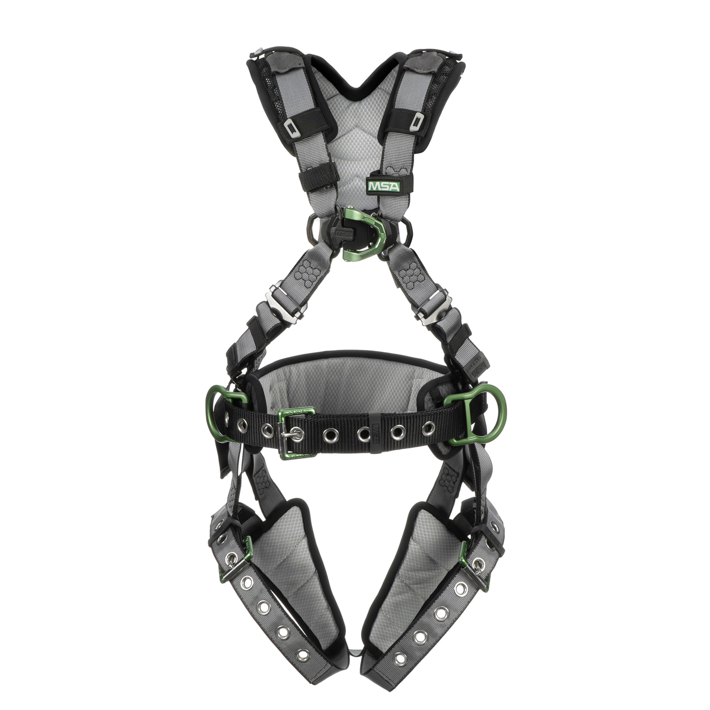 V-FIT Construction Harness, Extra Small, Back & Hip D-Rings, Tongue Buckle Leg Straps, Shoulder & Leg Padding